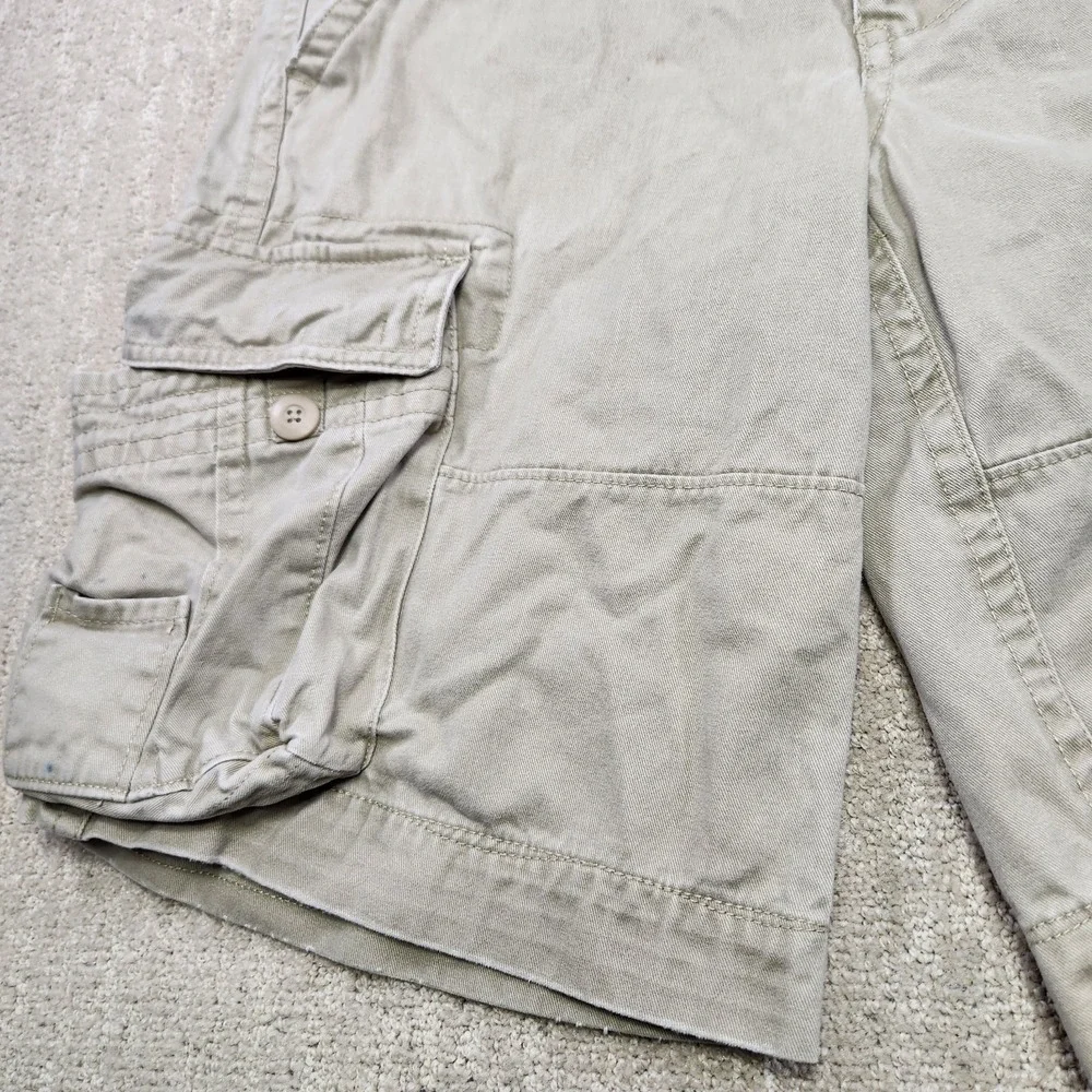 Vintage No Boundaries Cargo Shorts Men 30 READ* Baggy Paratrooper Heavy‎ Cotton